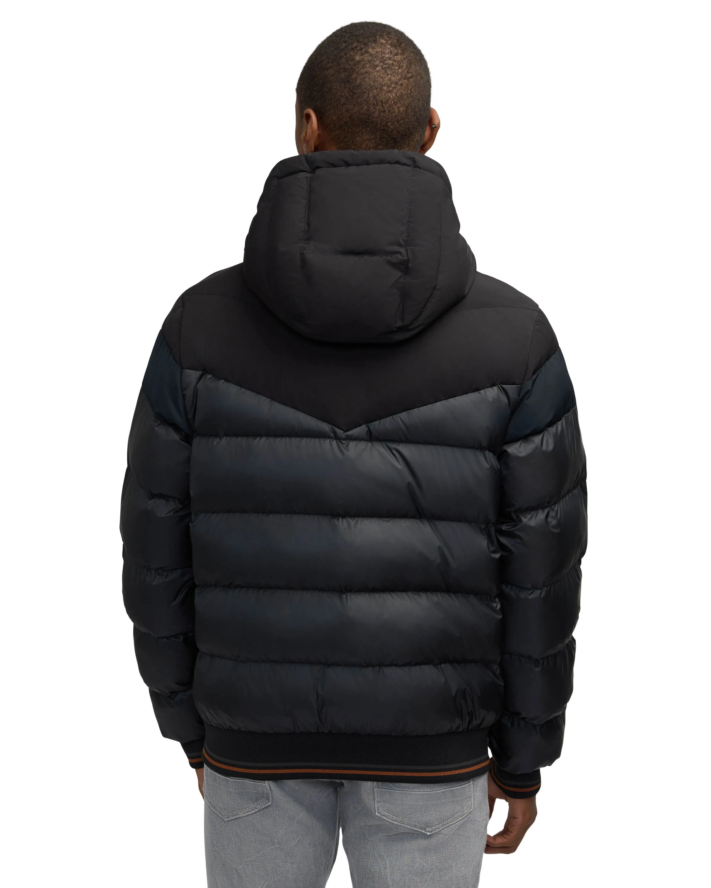Scotch & Soda Men's Kilyo Light Weight Padded Jacket With Contrast Detail