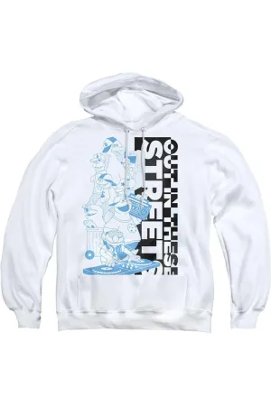 Sesame Street Out In These Streets Adult Pull Over Hoodie