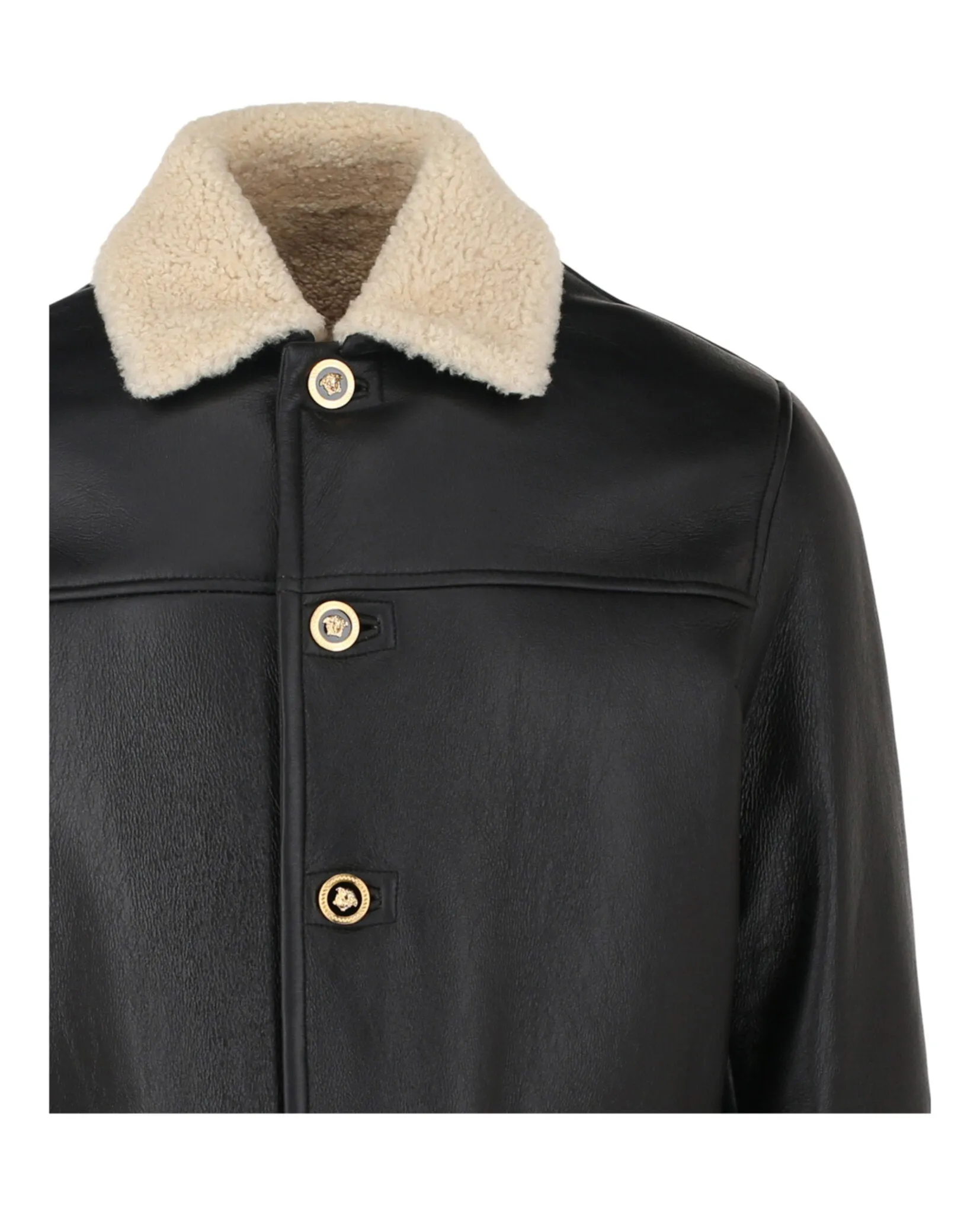 Shearling Leather Jacket
