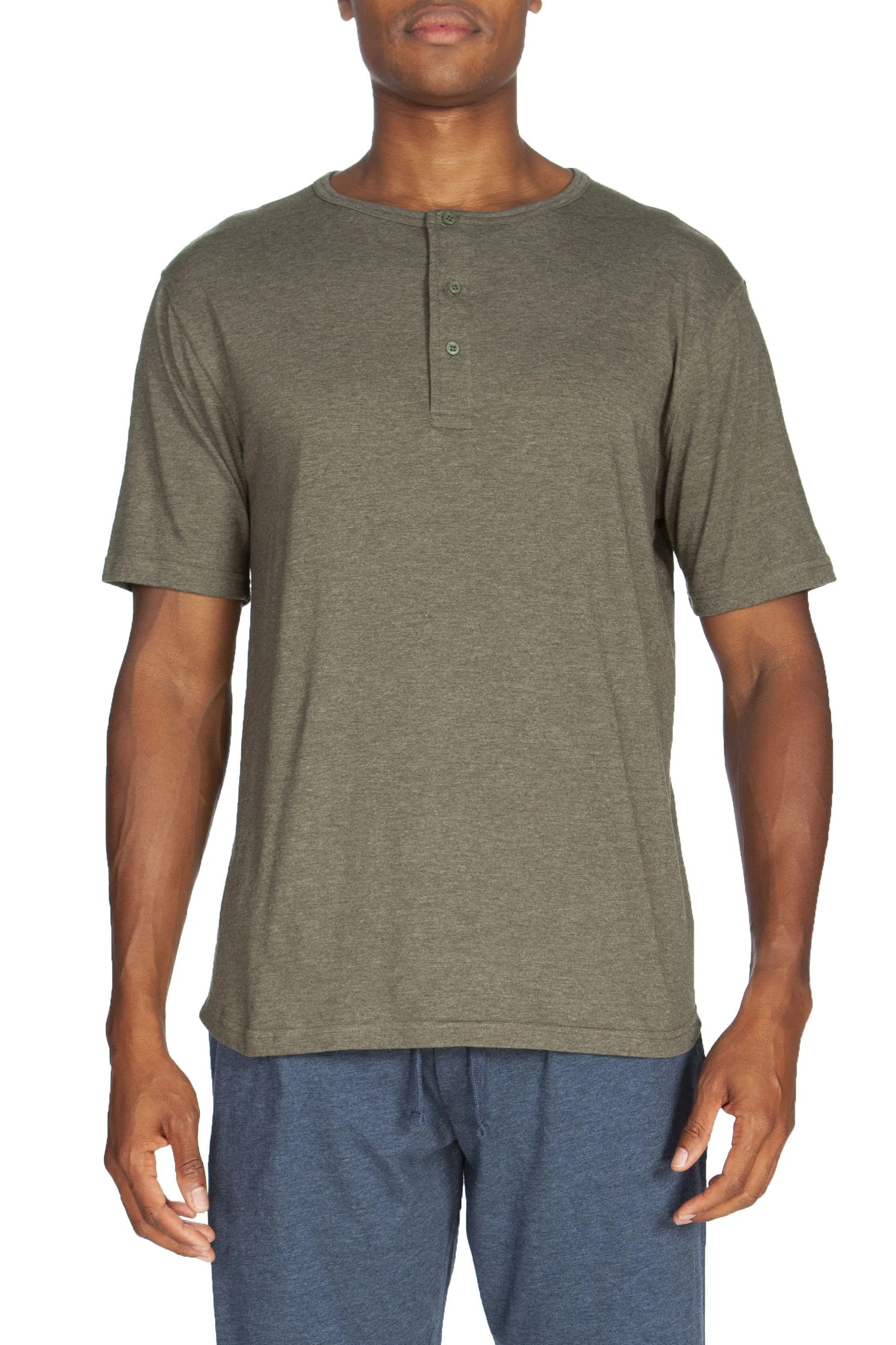 Short Sleeve Henley