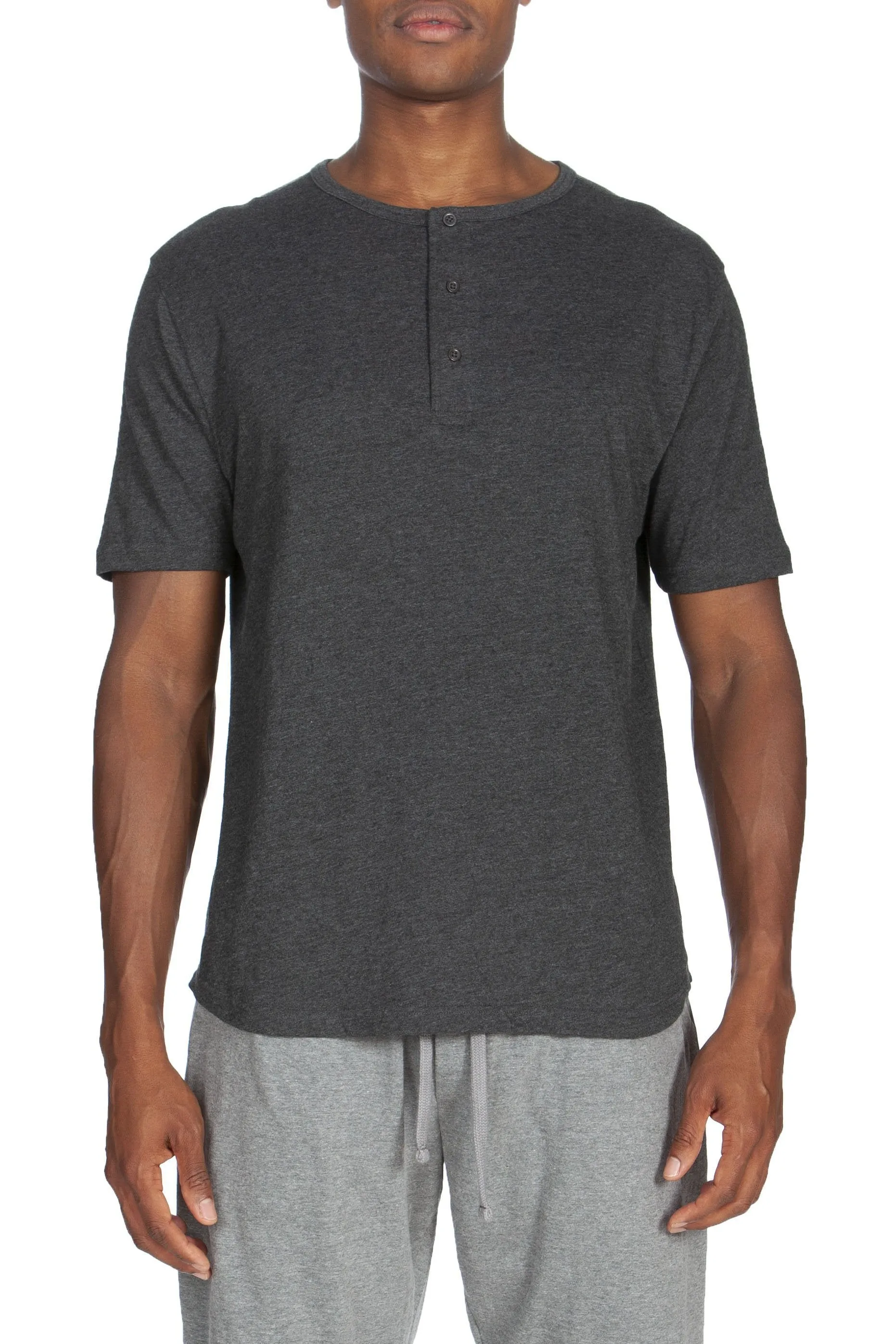 Short Sleeve Henley