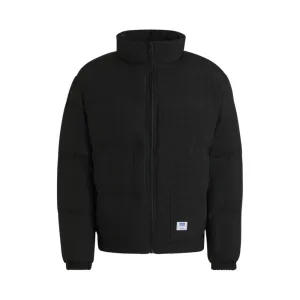 Slim-fit water-repellent puffer jacket with logo label
