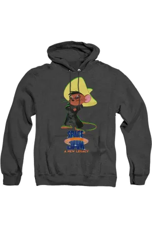 Space Jam 2 Speedy Matrix Adult Heather Hoodie / Hooded Sweatshirt
