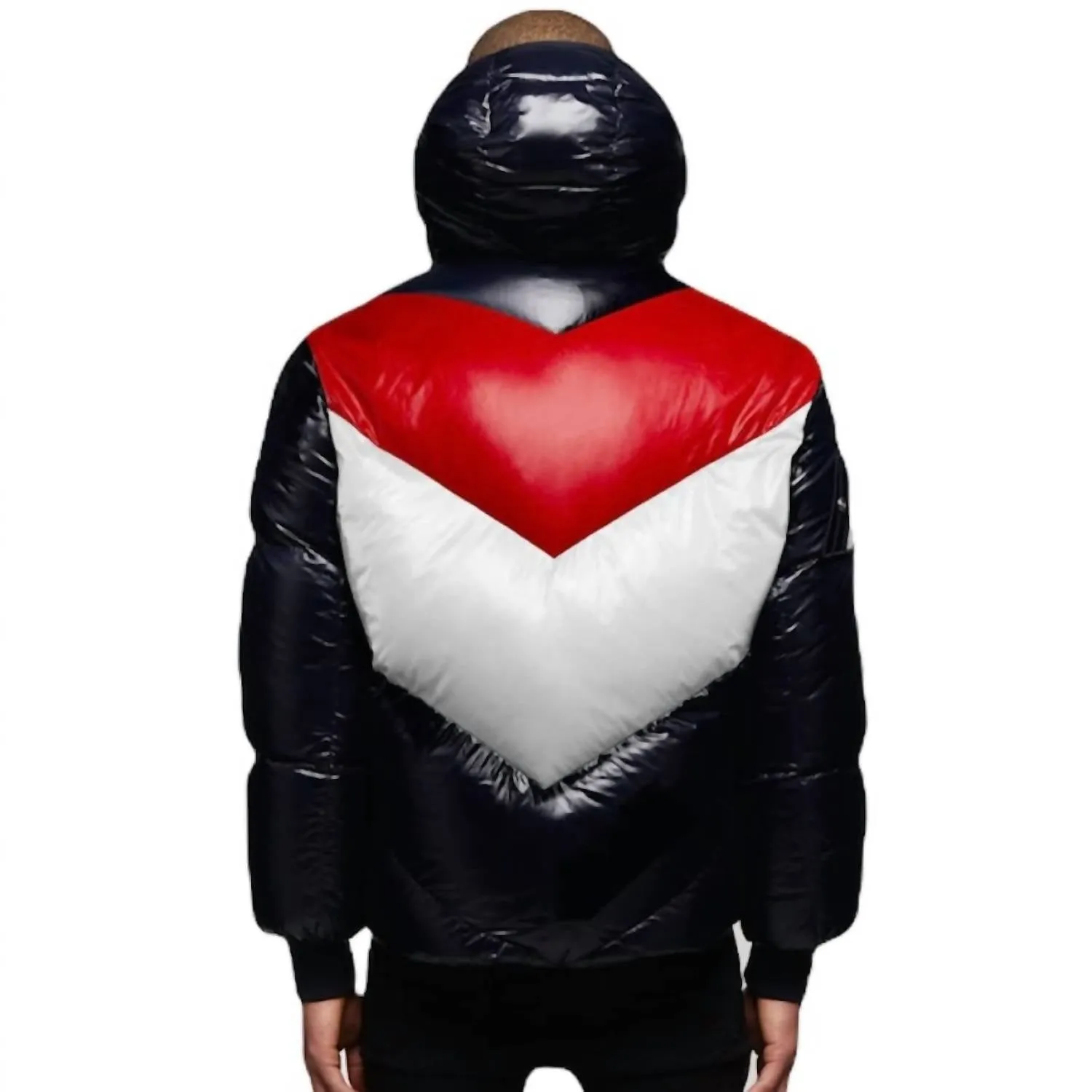 Superstellar Down Jacket In Black