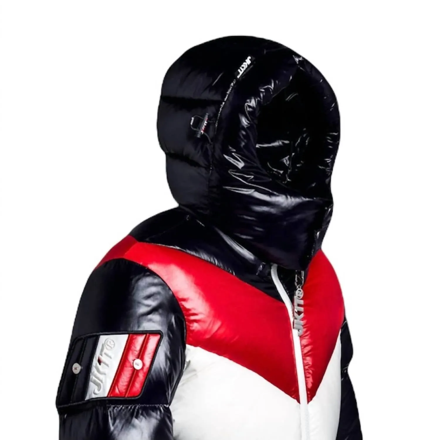 Superstellar Down Jacket In Black