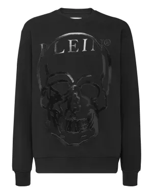 Sweatshirt LS Skull and Plein