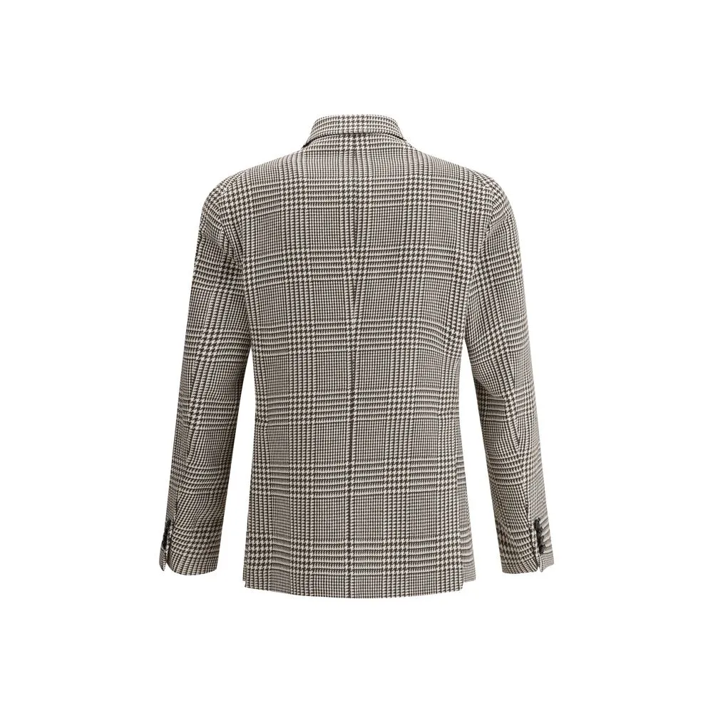 Tagliatore Montecarlo houndstooth Men's Jacket