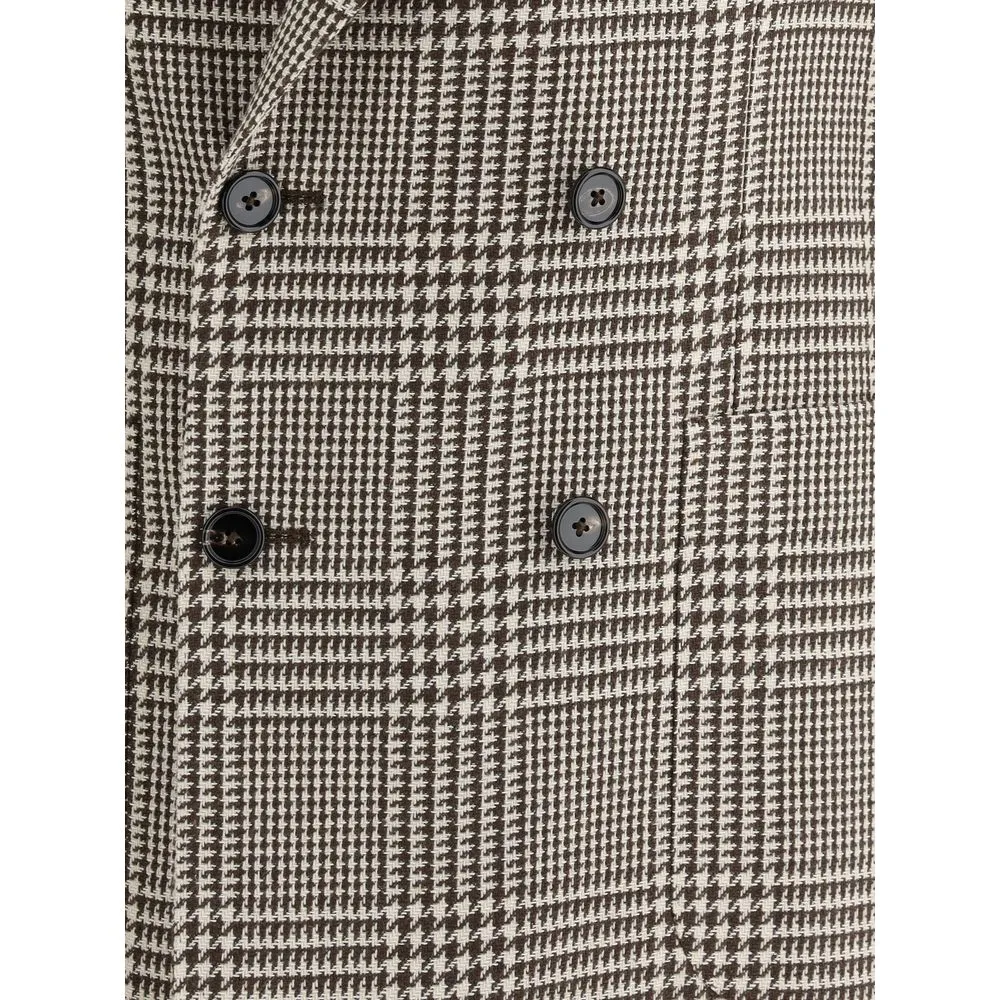 Tagliatore Montecarlo houndstooth Men's Jacket