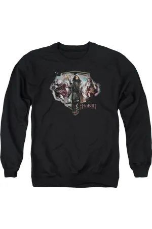 The Hobbit Three Dwarves Adult Crewneck Sweatshirt