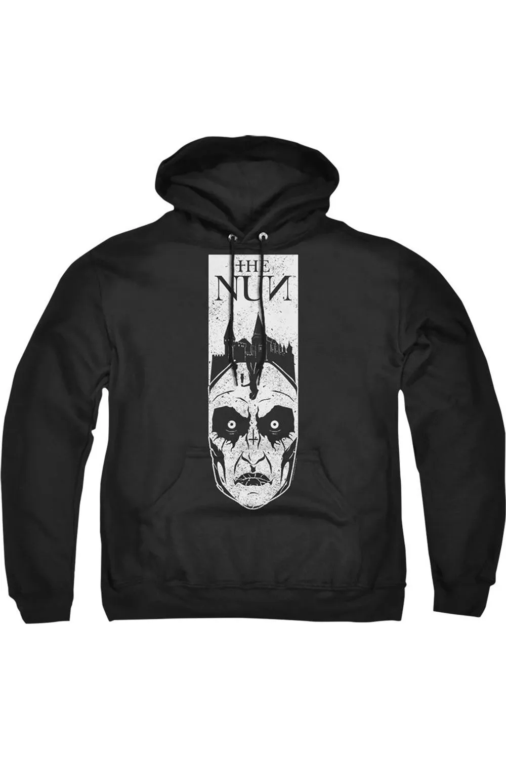 The Nun Gaze Adult Pull Over Hoodie / Hooded Sweatshirt
