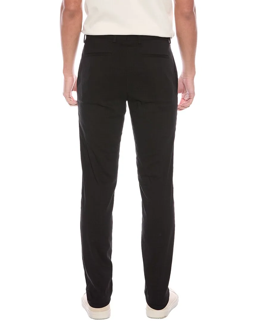 Theory Zaine Eco Crunch Linen-Blend Pant