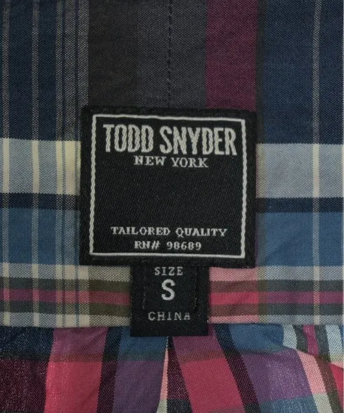 TODD SNYDER Casual shirts