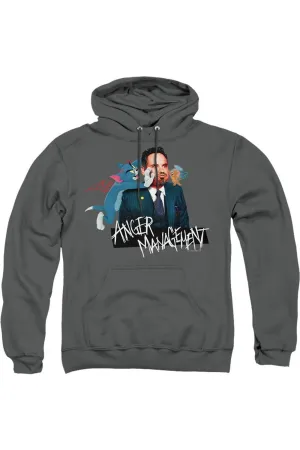 Tom And Jerry Movie Anger Management Adult Pull Over Hoodie / Hooded Sweatshirt