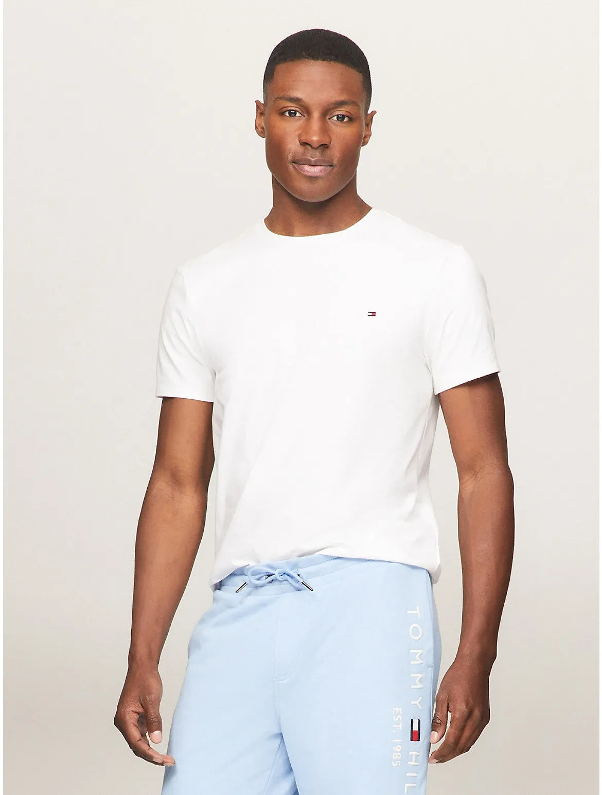 Tommy Hilfiger Men's Slim Fit Solid T-Shirt