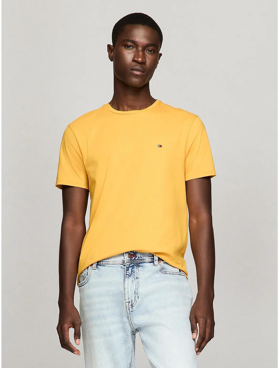 Tommy Hilfiger Men's Slim Fit Solid T-Shirt