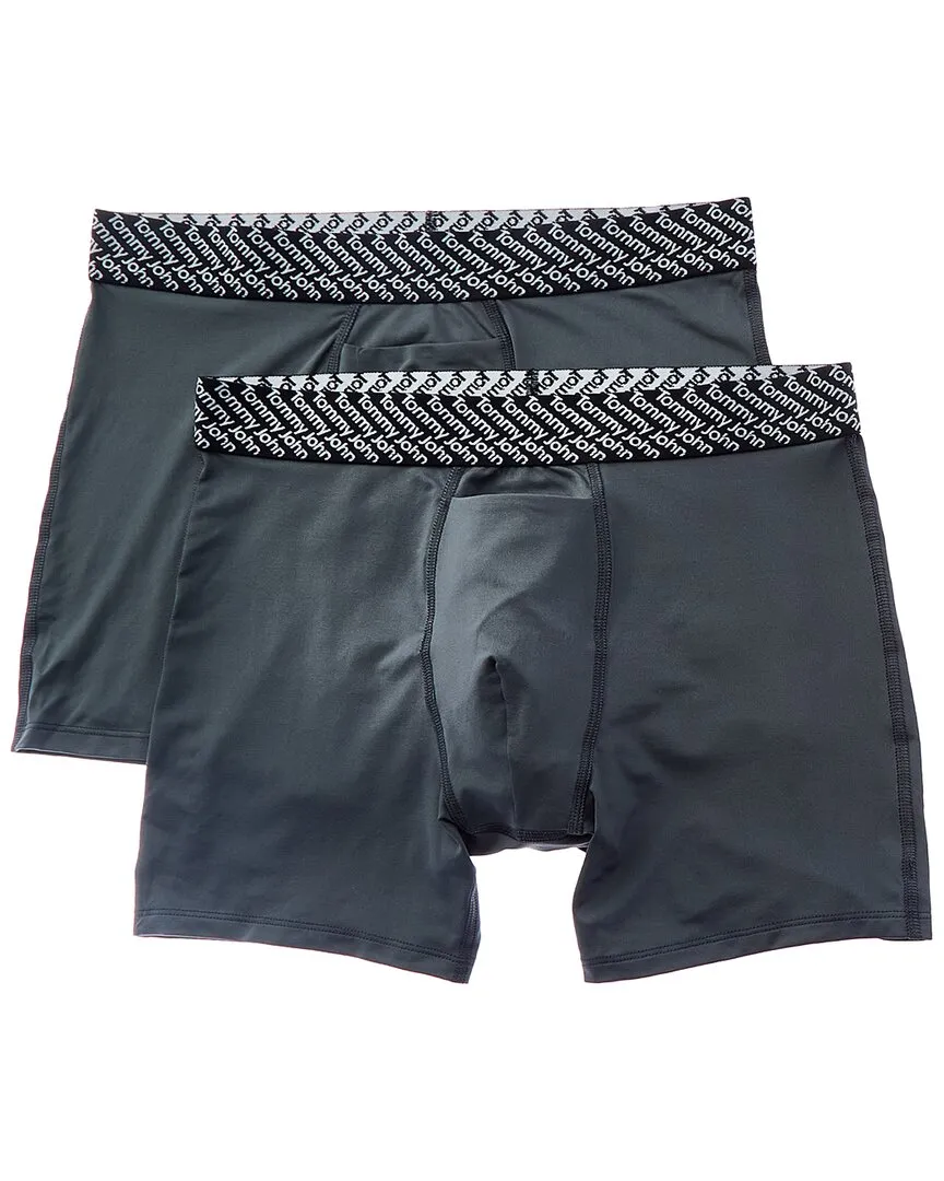 Tommy John 2pk Performance Basics Boxer Brief