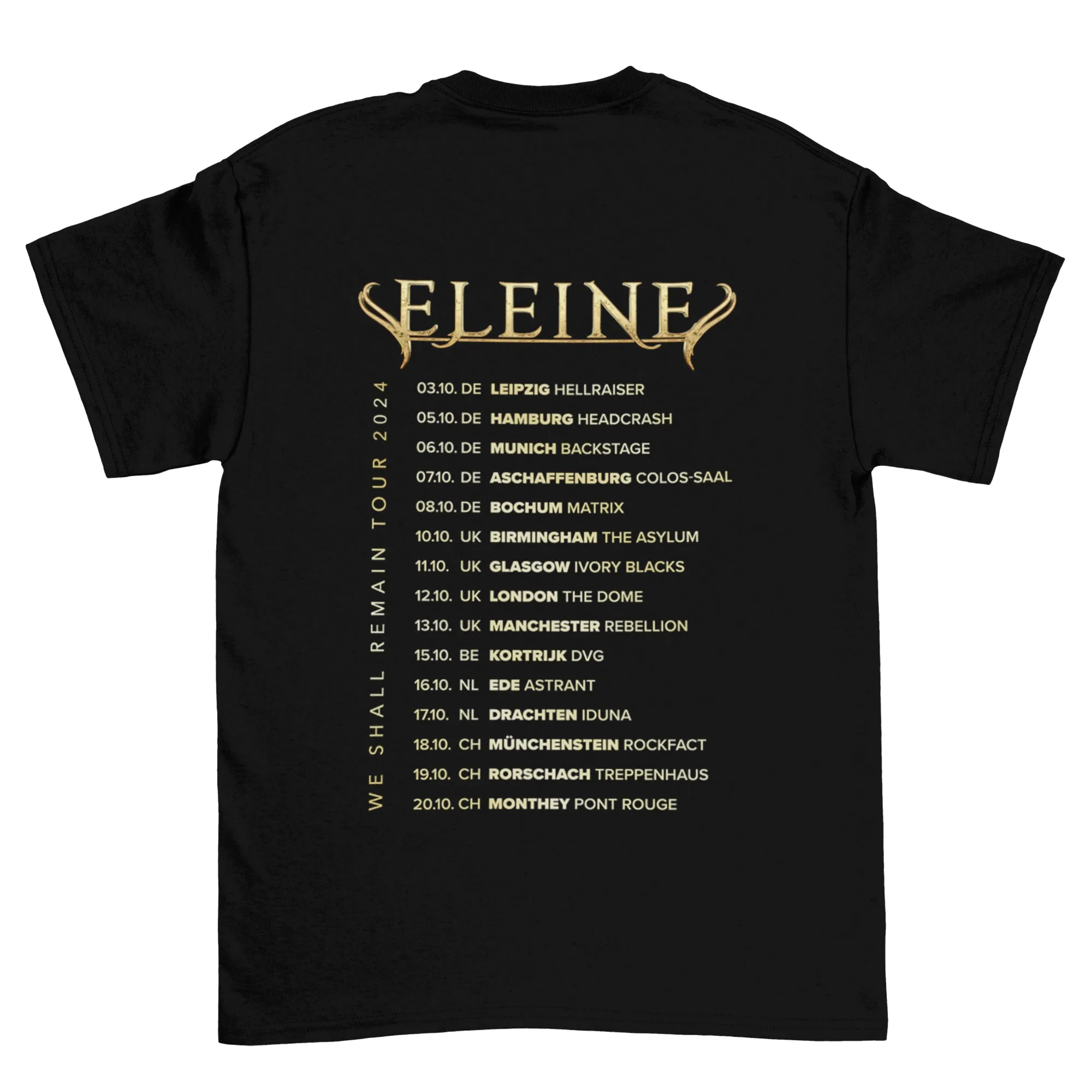Tour t-shirt [European/UK Tour 2024]