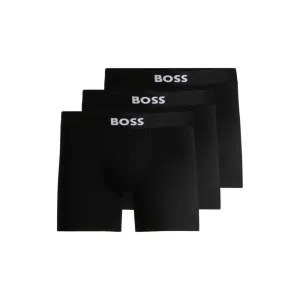 Two-pack of stretch-cotton boxer briefs with logo waistbands