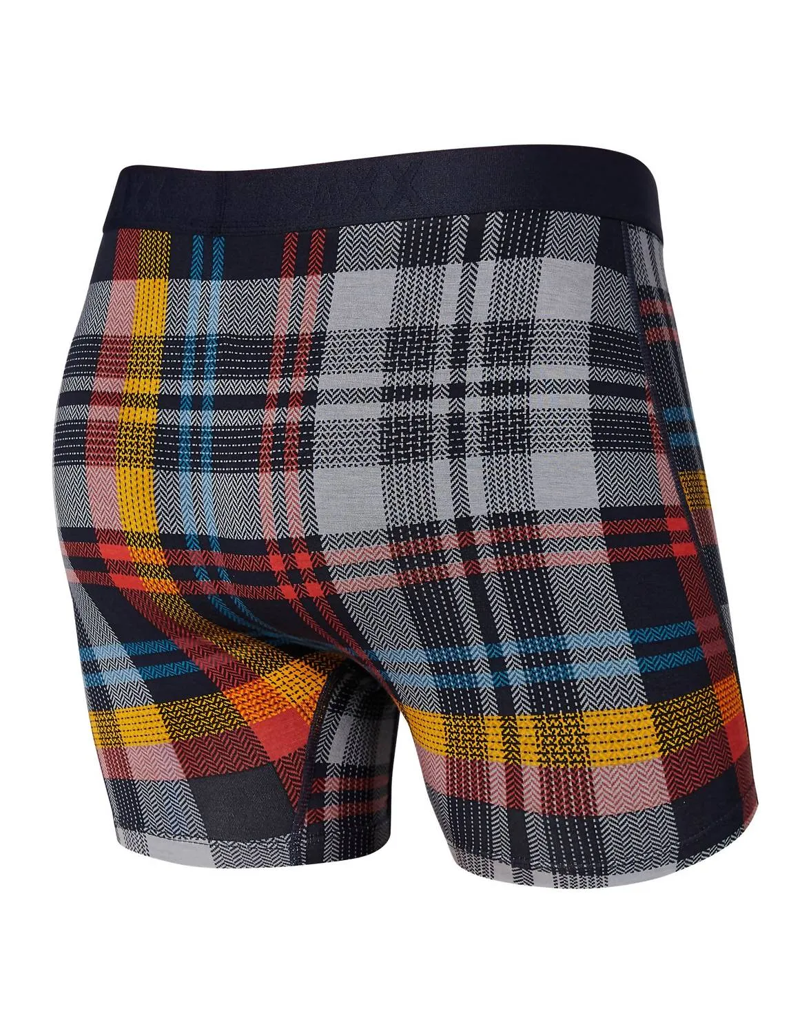 Ultra Super Soft Boxer Brief In Free Fall Plaid