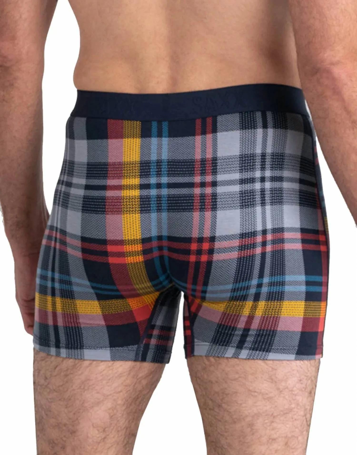 Ultra Super Soft Boxer Brief In Free Fall Plaid