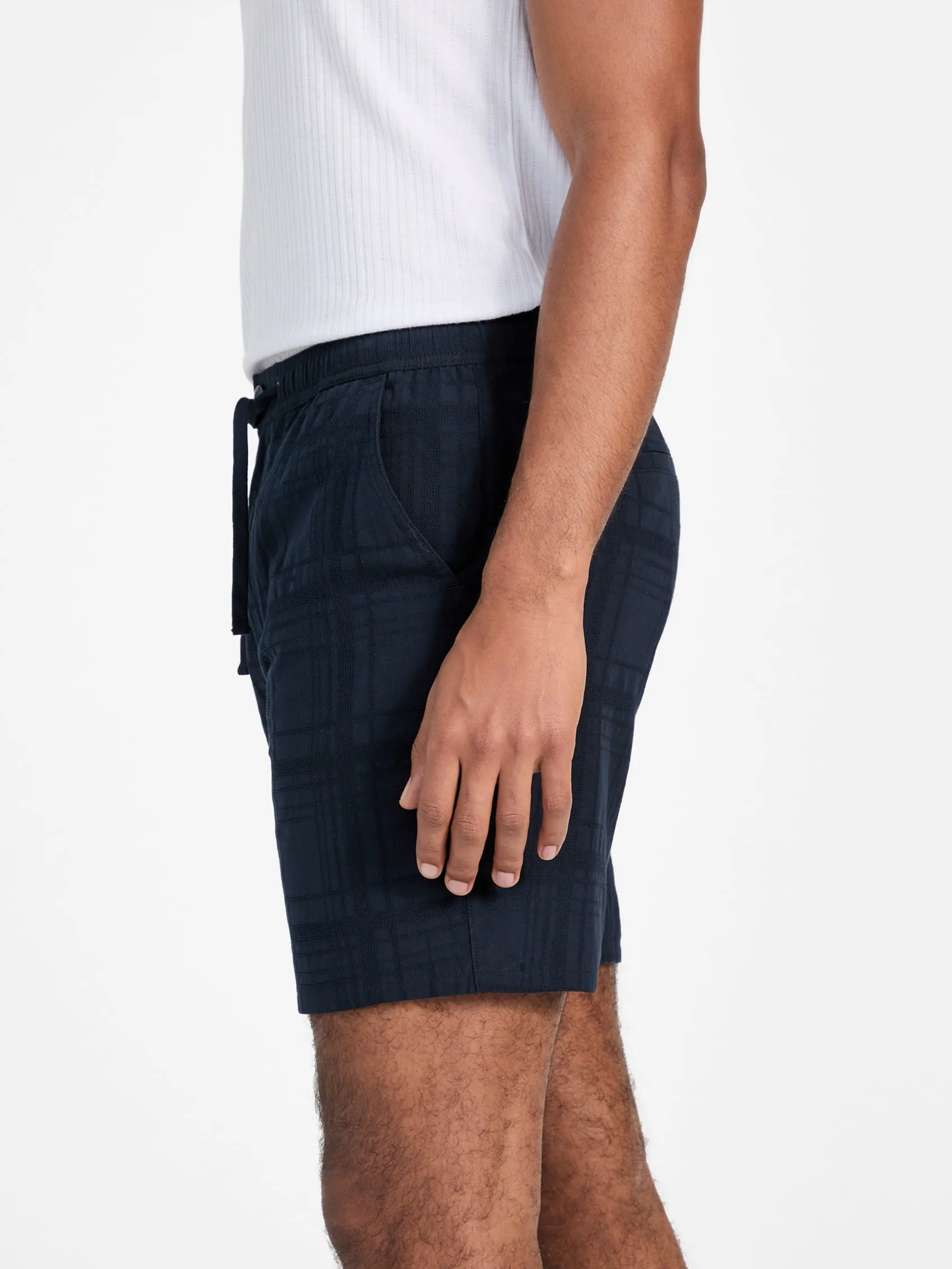 Zain Plaid Shorts