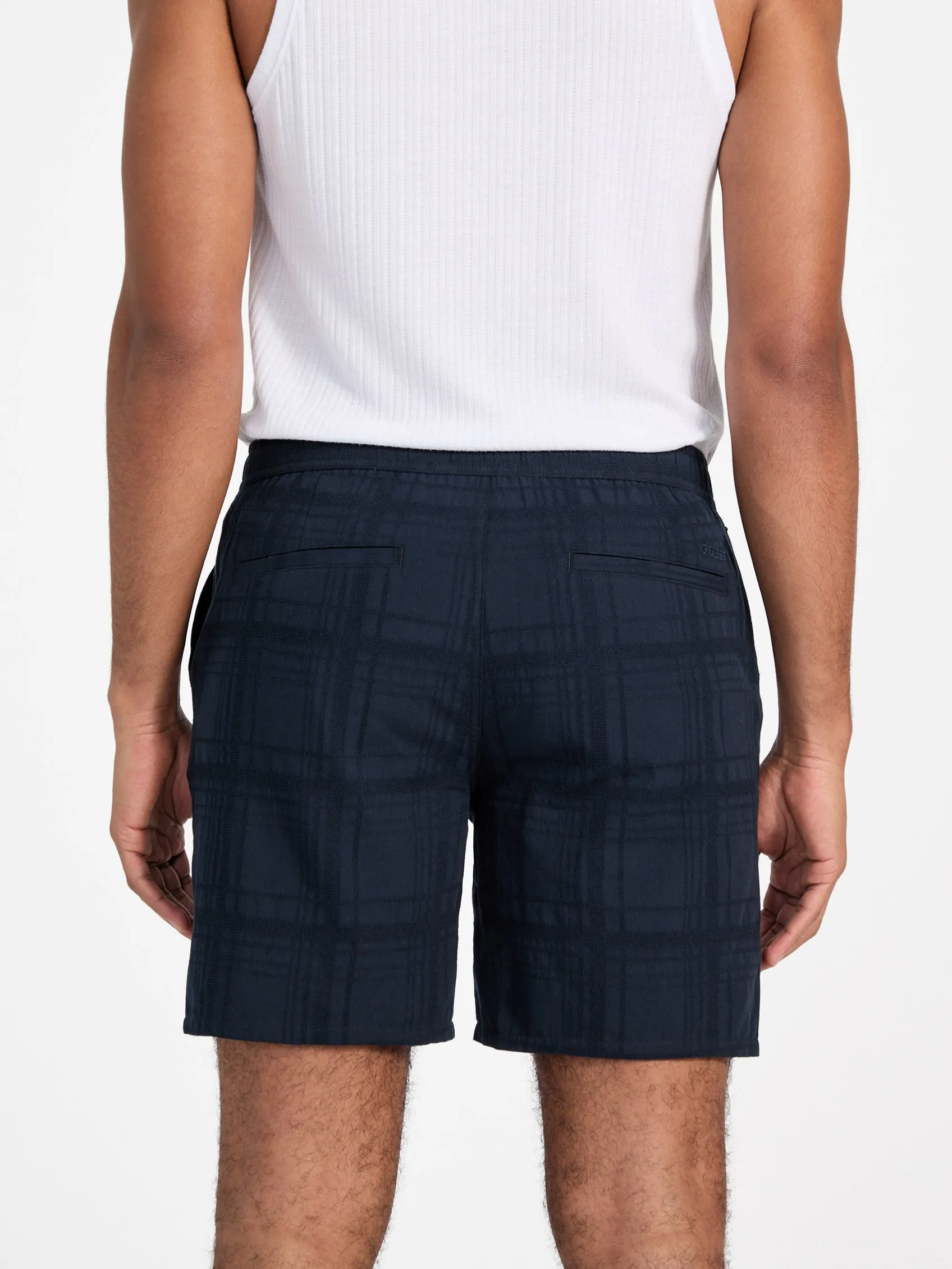 Zain Plaid Shorts